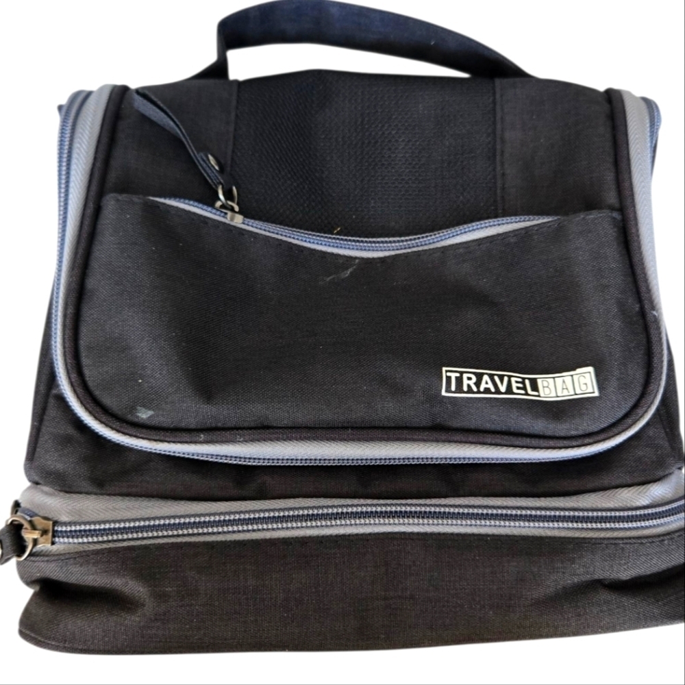 Akins Dopp Kit Large Capacity Mens Travel Bag - Picture 1 of 9